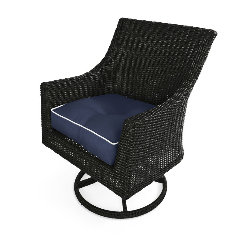 Coussin de siège d'extérieur Wendin, Bleu marine