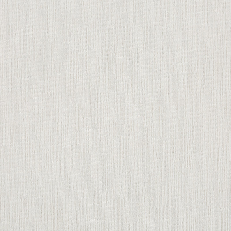 Edison Chenille Fabric Upholstered Bench, Cream Chenille Fabric / Natural Finish
