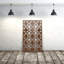 Panneau d'intimité géométrique en aluminium découpé au laser de style carré géométrique 3, art mural extérieur en métal thermolaqué, cloison de clôture décorative-71052327-71052322