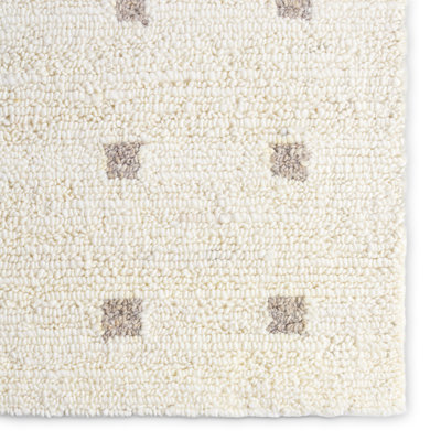 Jaipur Living Jinni Tufted Modern/Contemporary Ivory/Tan Area Rug (6'X9')