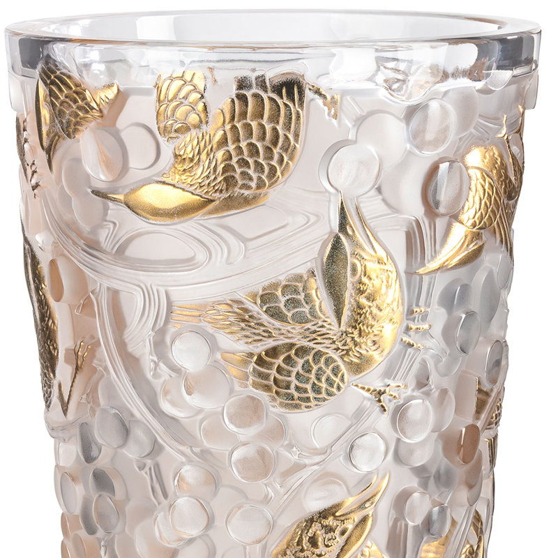 Merles Handmade Crystal Table Vase
