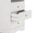 3-Drawer Chest with Acrylic Wall shelf
