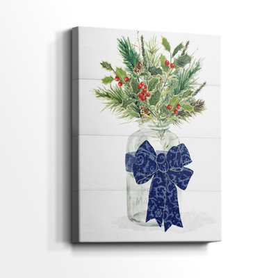 Evergreen Chinoiserie - Cavas enveloppés de galerie