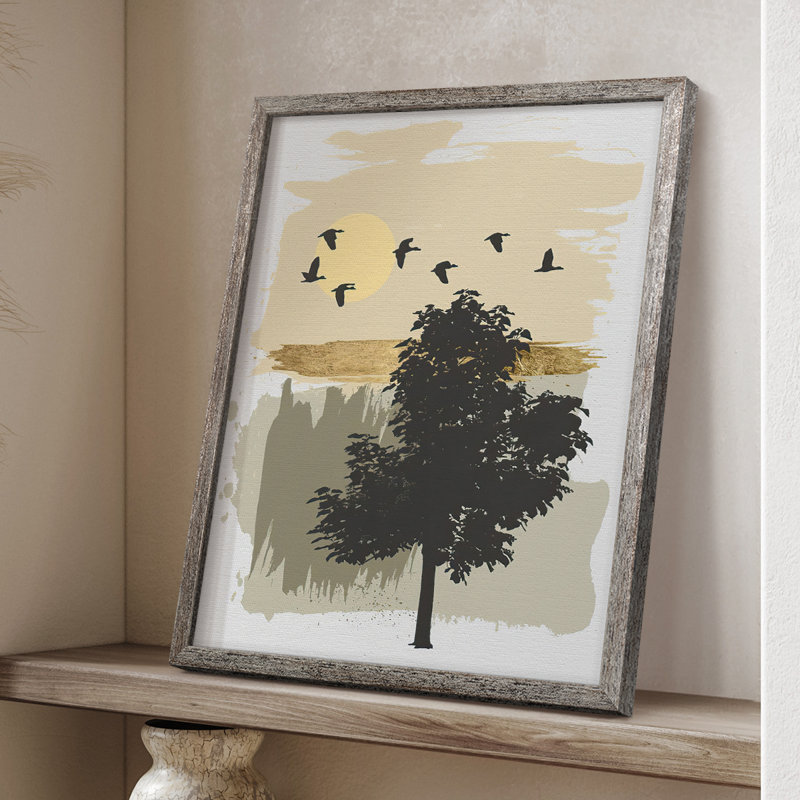 LeavingHome Framed Print - Solid Wood, H 11 po x l 9 po