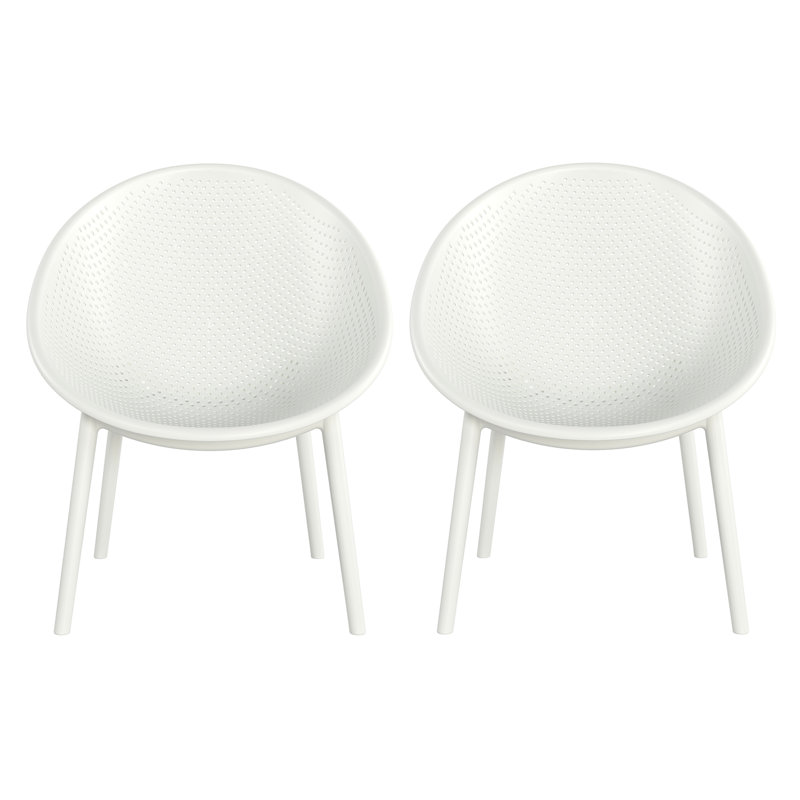 Chaise d'appoint Gable (ensemble de 2)