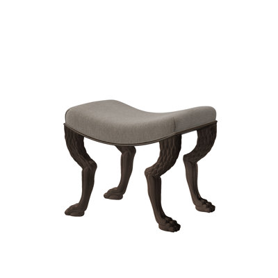 Nob Solid Wood Accent Stool