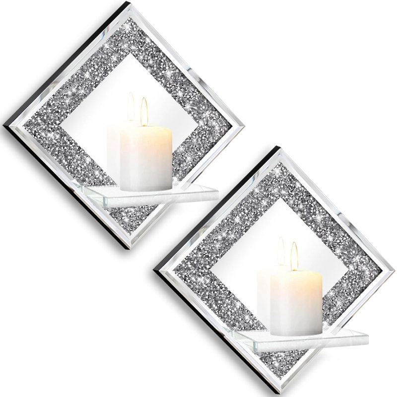 Diamond Wall Candlestick