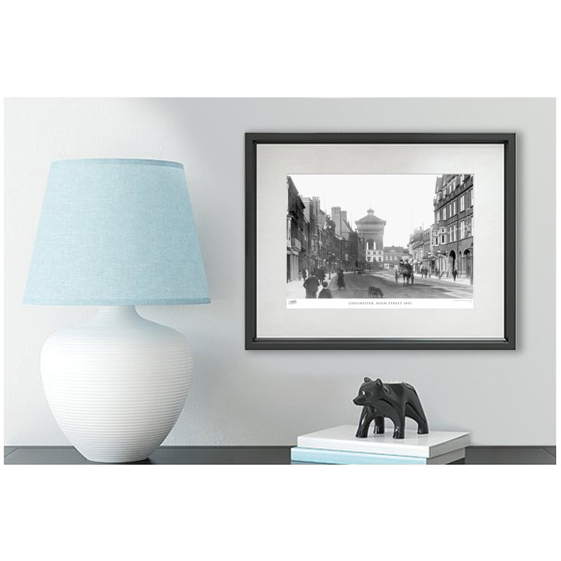 Colchester, High Street 1892 by Francis Frith - Single Picture Frame Print, 45cm H x 60cm W x 2.3cm D