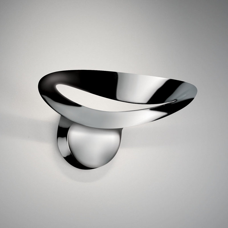 Mesmeri LED Wall Light by Eric Solé, 2700, Chrome