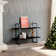 2-Tier Book Cabinet Engineered Wood