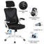 High Back Mesh Swivel Ergonomic Task Office Chair with Flip-Up Arms-1302904797