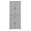 Armoire de rangement de salle de bain H 72,2 "avec tiroir Bryse, espace de rangement multiple, tablette réglable-1505872971