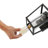 Daxson 1-Light Outdoor Wall Lantern Modern Black