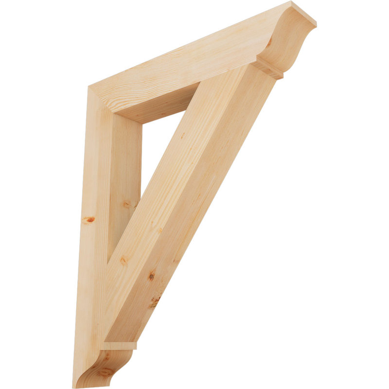 H 5,5 l, Sapin de Douglas, H 44 po x l 5,5 po x P 36 po