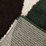 Wasser Cream Abstract Modern Area Rug