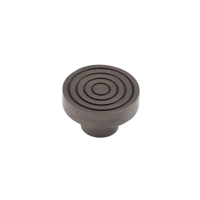 Hoxton 40mm Diameter Round Knob, Dark Bronze