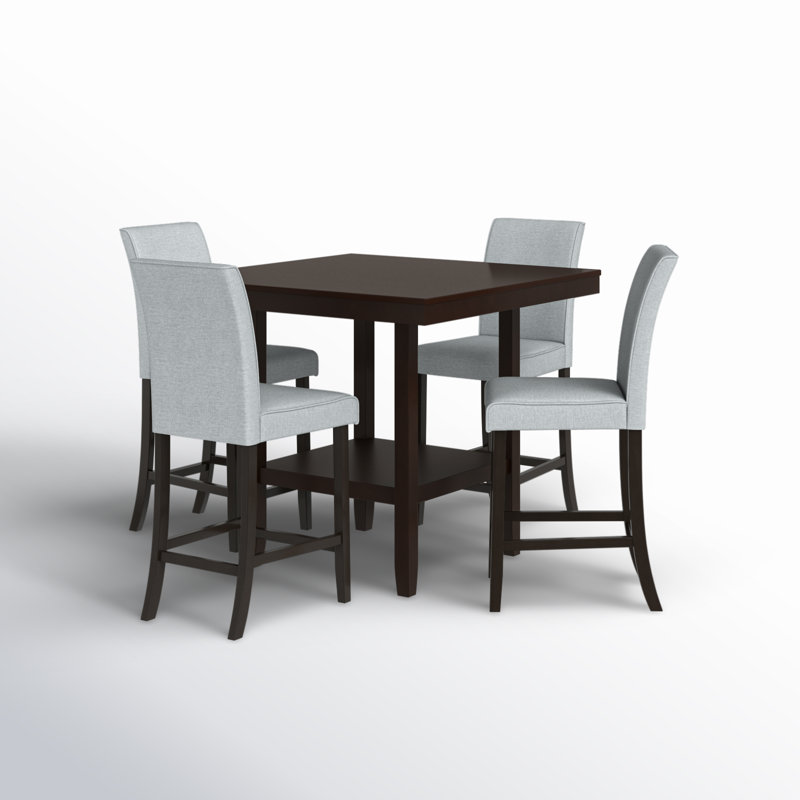 Alauni 4 - Person Four Leg Base Dining Set