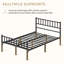Minimalist Metal Bed Frame with Slatted Headboard-1907753398-1926513659