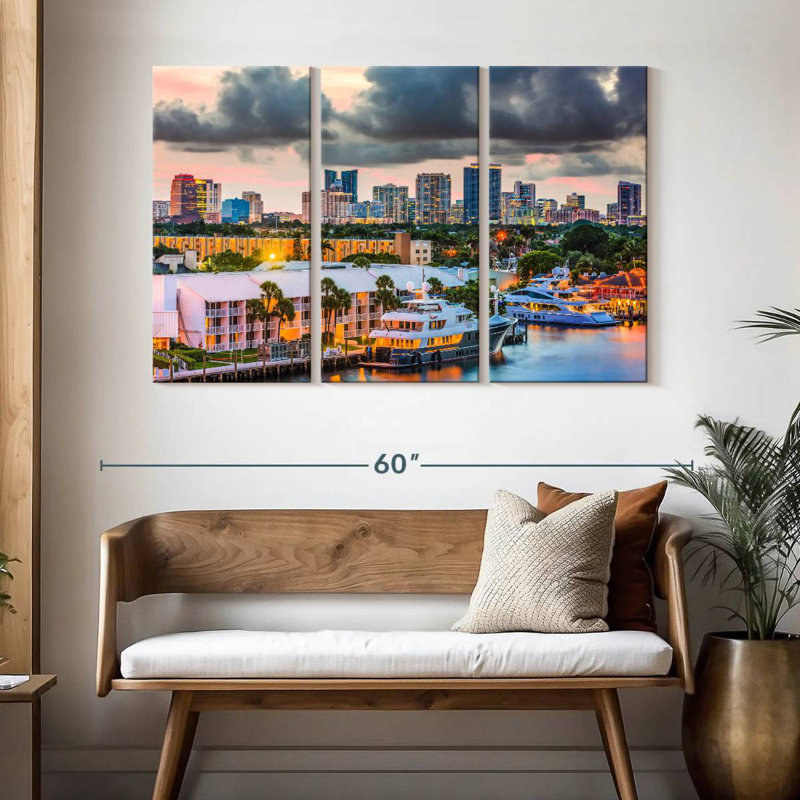 Nicci Fort Lauderdale City, H 32 po x l 50 po