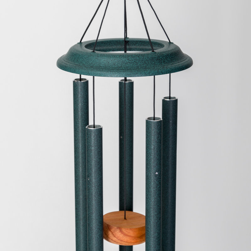 Shenandoah Melodies Aluminum Wind Chime, H 26 po x l 6 po x P 6 po, Vert