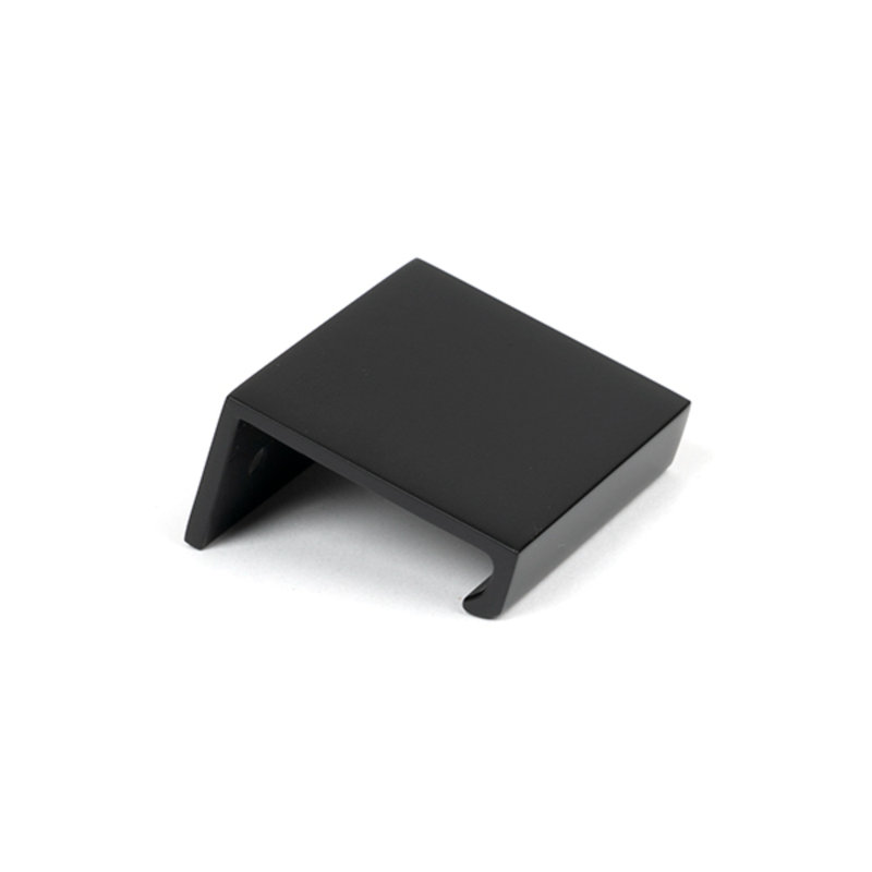 Polished Brass 50Mm Plain Edge Pull, 3 cm, Matt Black