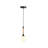Capilano - 1-Light Pendant - Black