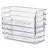 Sorbus Stackable Storage Bins Open Front, Clear Stackable Storage Bins, Pantry Bins for Storage and Organization, Acrylic Stackable Bins for Kitchen, Clear Pantry Organizer Bins (Small Narrow), Set of 4-125098825