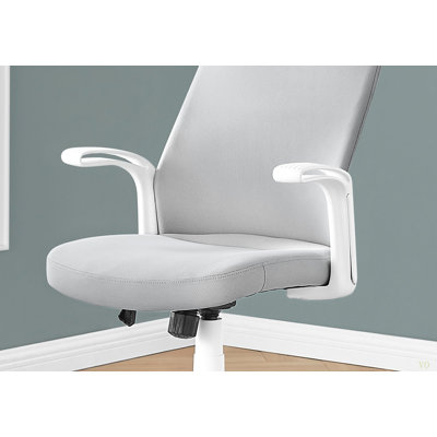Office Chair, Adjustable Height, Swivel, Ergonomic, Armrests, Computer Desk, Work, Mesh Metal, Contemporary, Modern