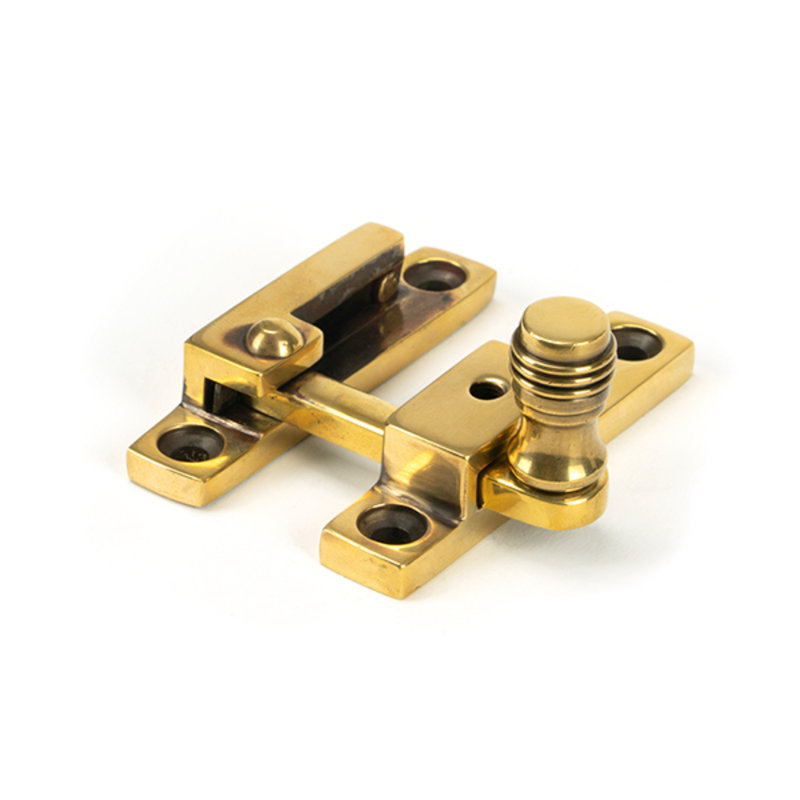 Quadrant Fastener, Aged Brass