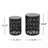 Metal end table set of 2-117788992