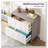 Lateral File Cabinet with Drawers Office Storage Printer Stand Organizer Unit