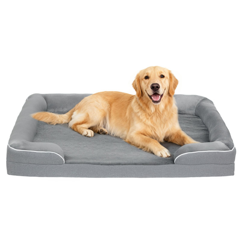 Fleece Pet Bed, 16.5cm H x 112cm W x 80cm D