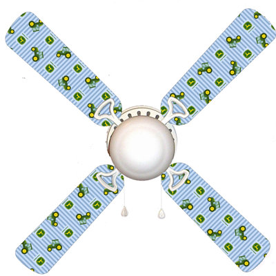 Ventilateur de plafond 4 pales 42 "