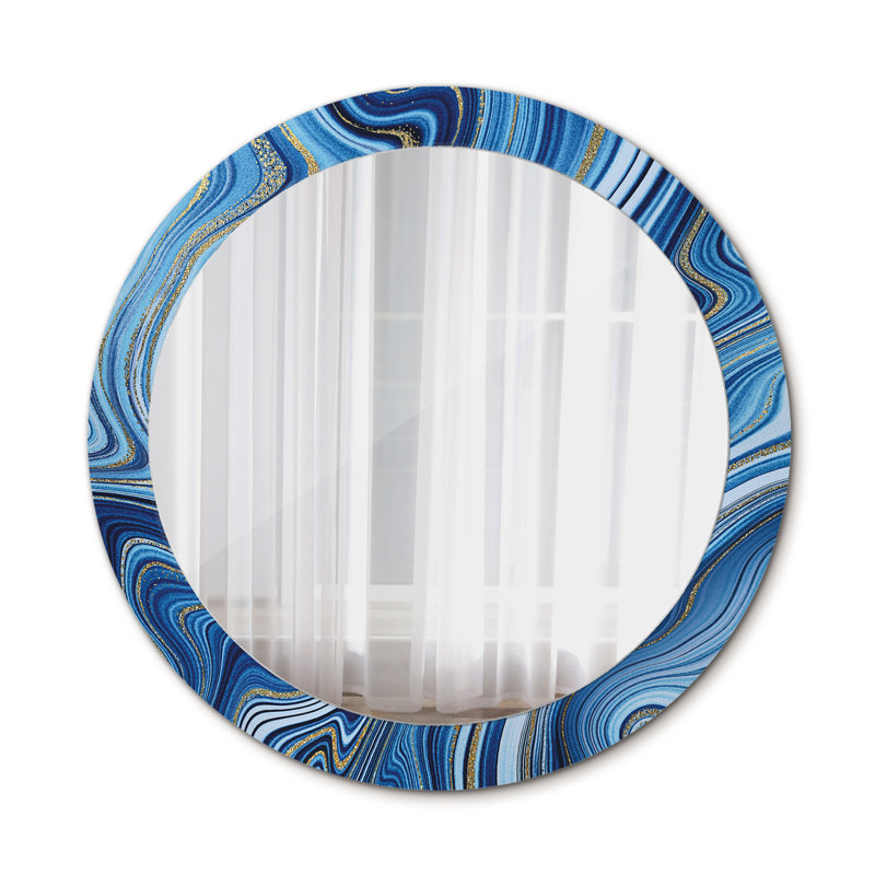 Huldar Glass Flat Wall Mirror