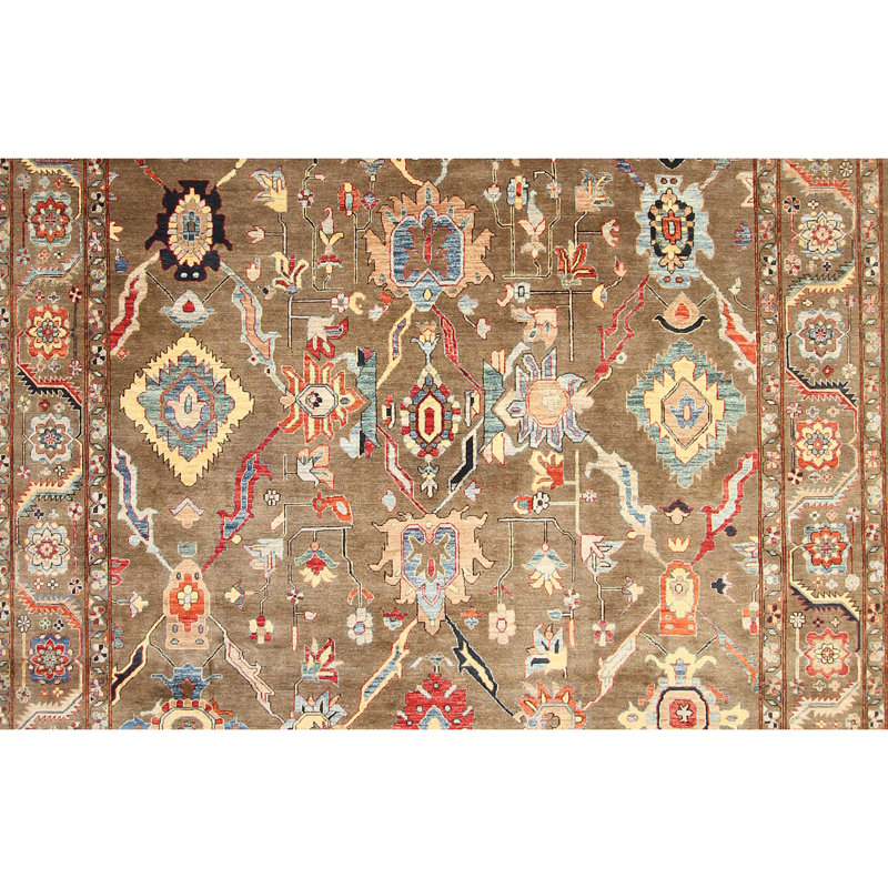 Hand Knotted Wool Oriental Indoor Rug