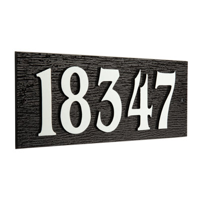 Woodgrain Rectangle Wall Plaque