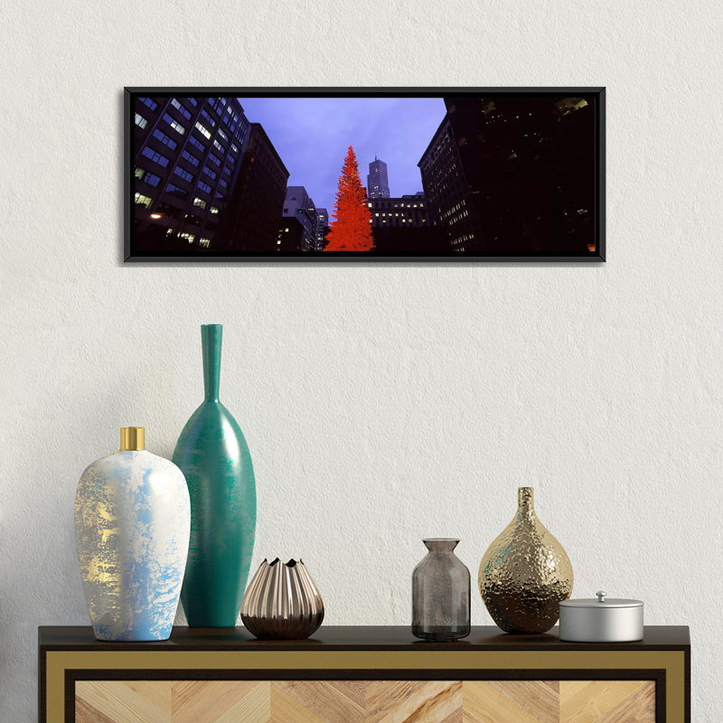 «San Francisco, California», reproduction de photo sur toile, H 12 po x l 36 po x P 1,5 po, Toile avec cadre noir