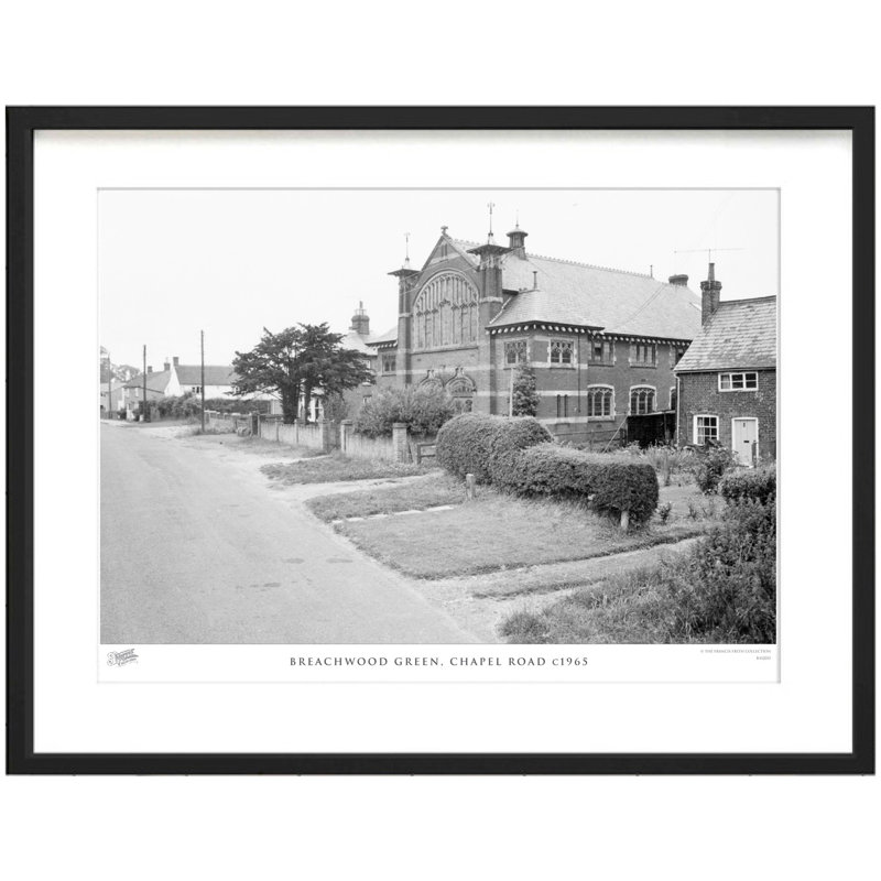 Breachwood Green, Chapel Road C1965 - Single Picture Frame Print, 45cm H x 60cm W x 2.3cm D