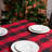 Krueger Checkered 100% Cotton Square Tablecloth