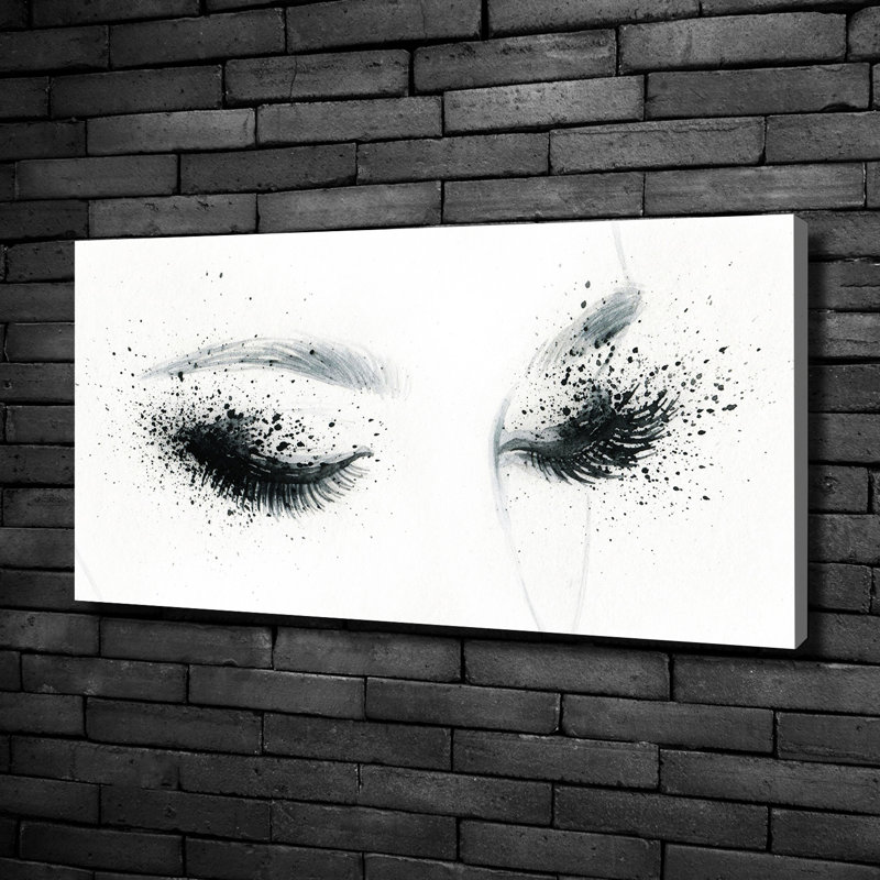 Makeup - Wrapped Canvas Print