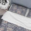 Motif léopard gris - ensemble de housse de couette animaux - microfibre de polyester