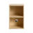 Wall-mounted vanity and storage shelf combination