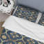 Blue Gold Traditional Mosaic Beauty - Ensemble de housse de couette Traditional-109147535