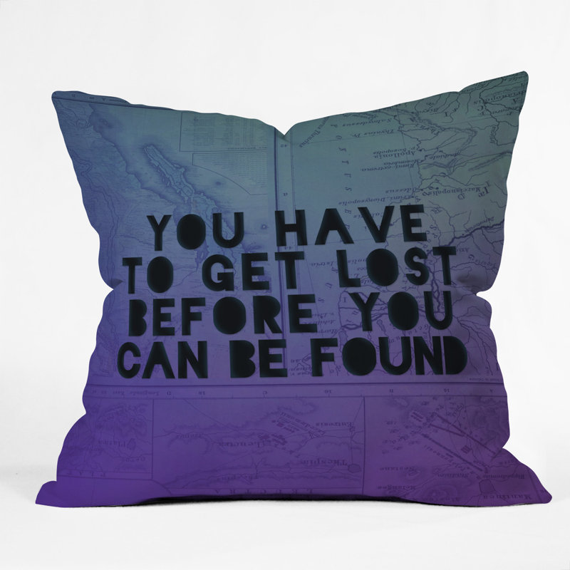Coussin décoratif Leah Flores, 16 po x 16 po