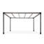 10 pi. X 13 pi Pergola d'extérieur en bois avec ensemble de support en bois et cadre en bois massif-100654081