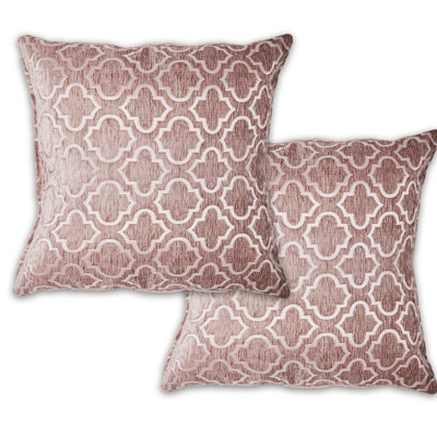 Yuliana Geometric Square Cushion Cover