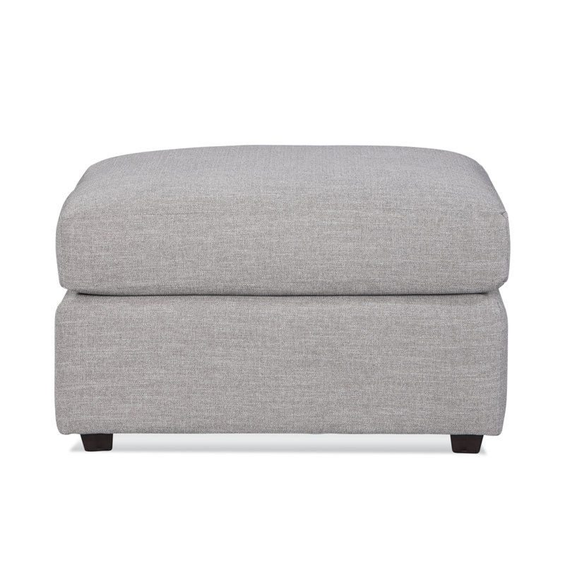 Durham Rectangle Standard Ottoman, Basic Gray; 0317-83