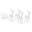 Lighted Reindeer and Sleigh Christmas Decoration with LEDs Acrylic-292850375