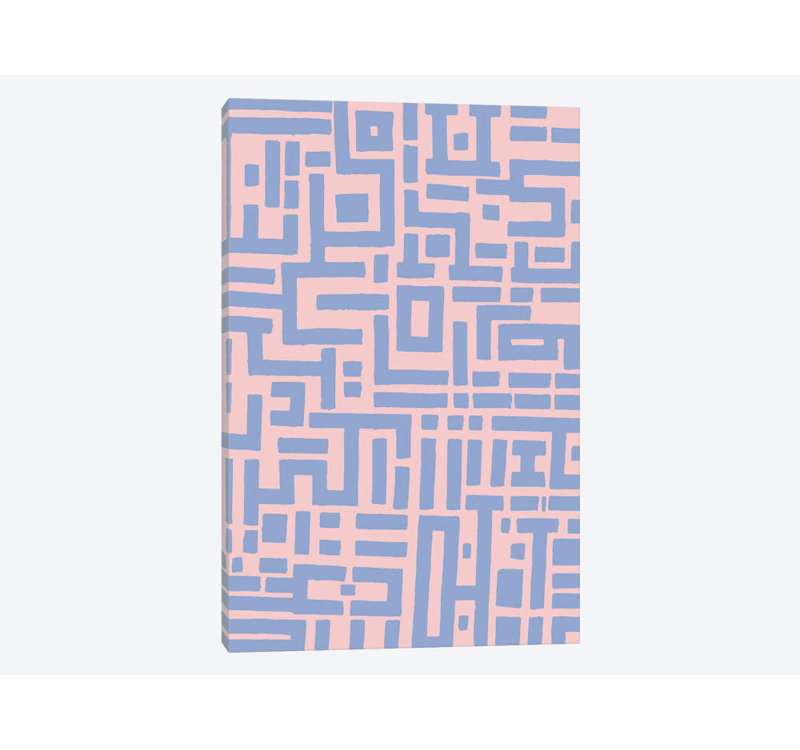 «Trendy Pop Music In The City» par Barruf, impression sur toile tendue, H 40 po x l 26 po x P 1,5 po, Toile tendue