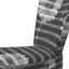 Chaise d'appoint rembourrée White Flower
